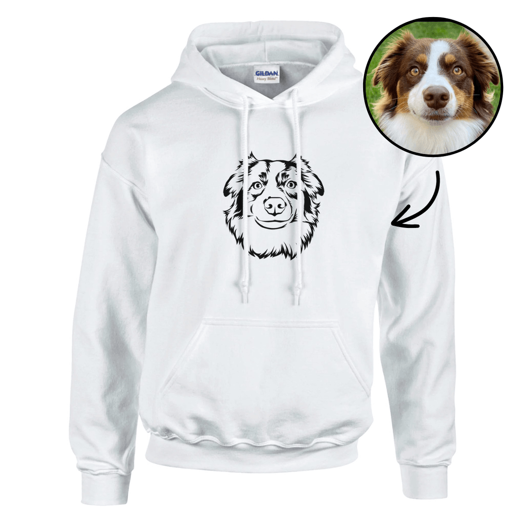 Personalisierter Hoodie - Sketch Art - Gramart