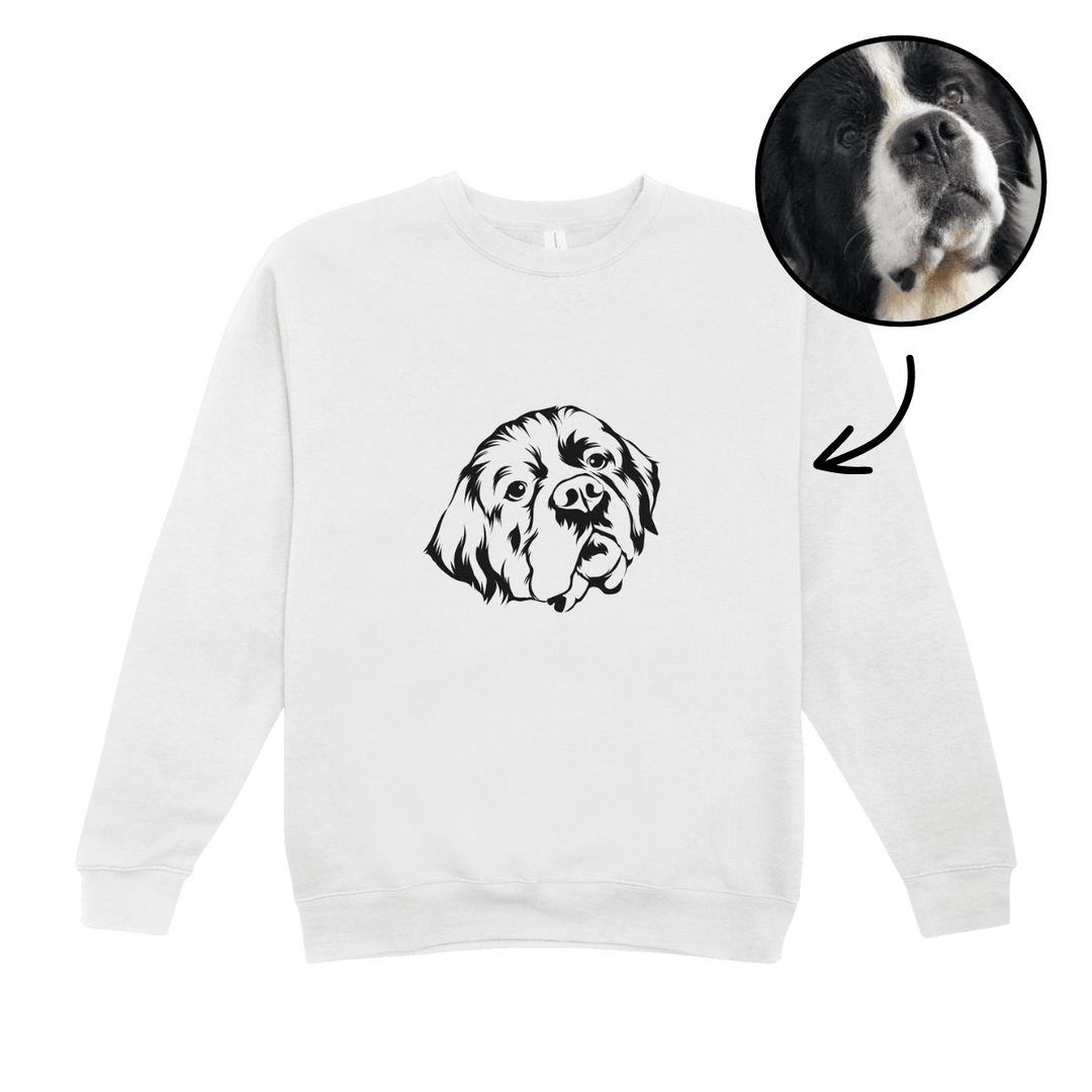 Personalisiertes Sweatshirt - Sketch Art - Gramart