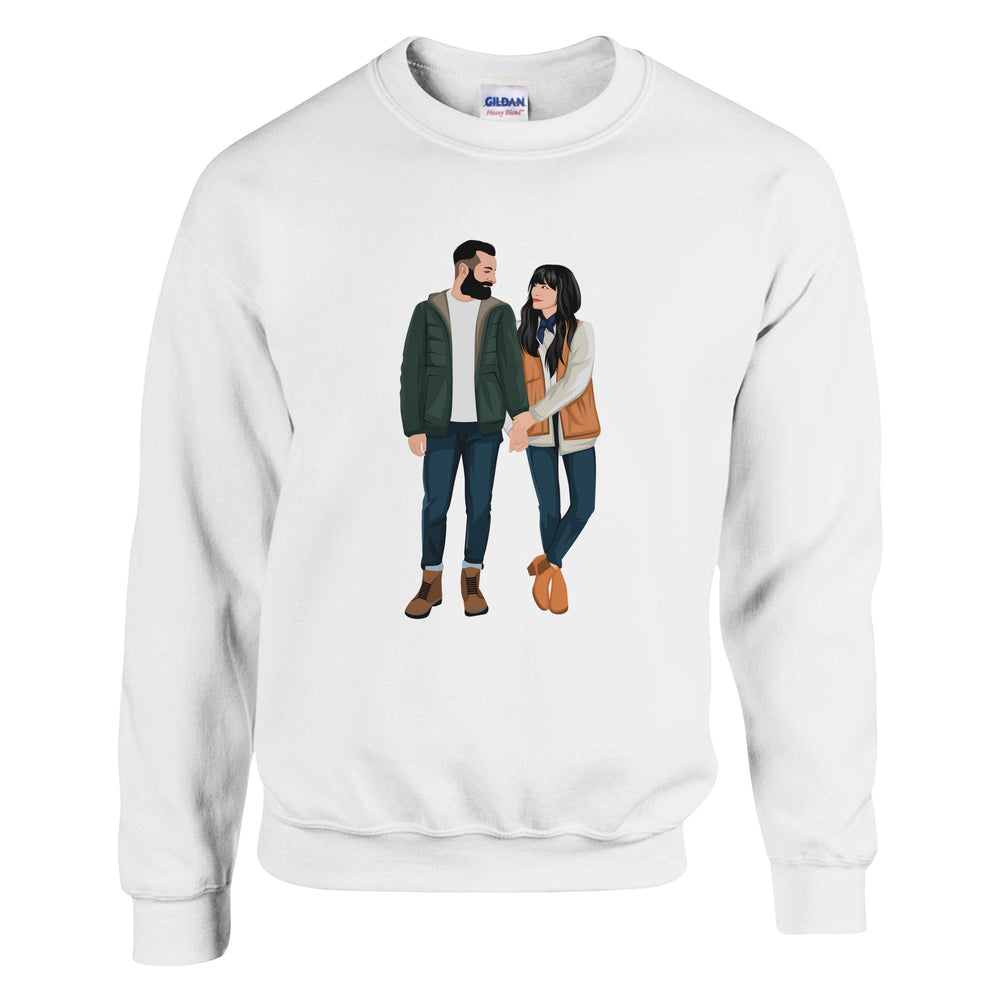 Personalisiertes Sweatshirt - Cartoon Art - Gramart